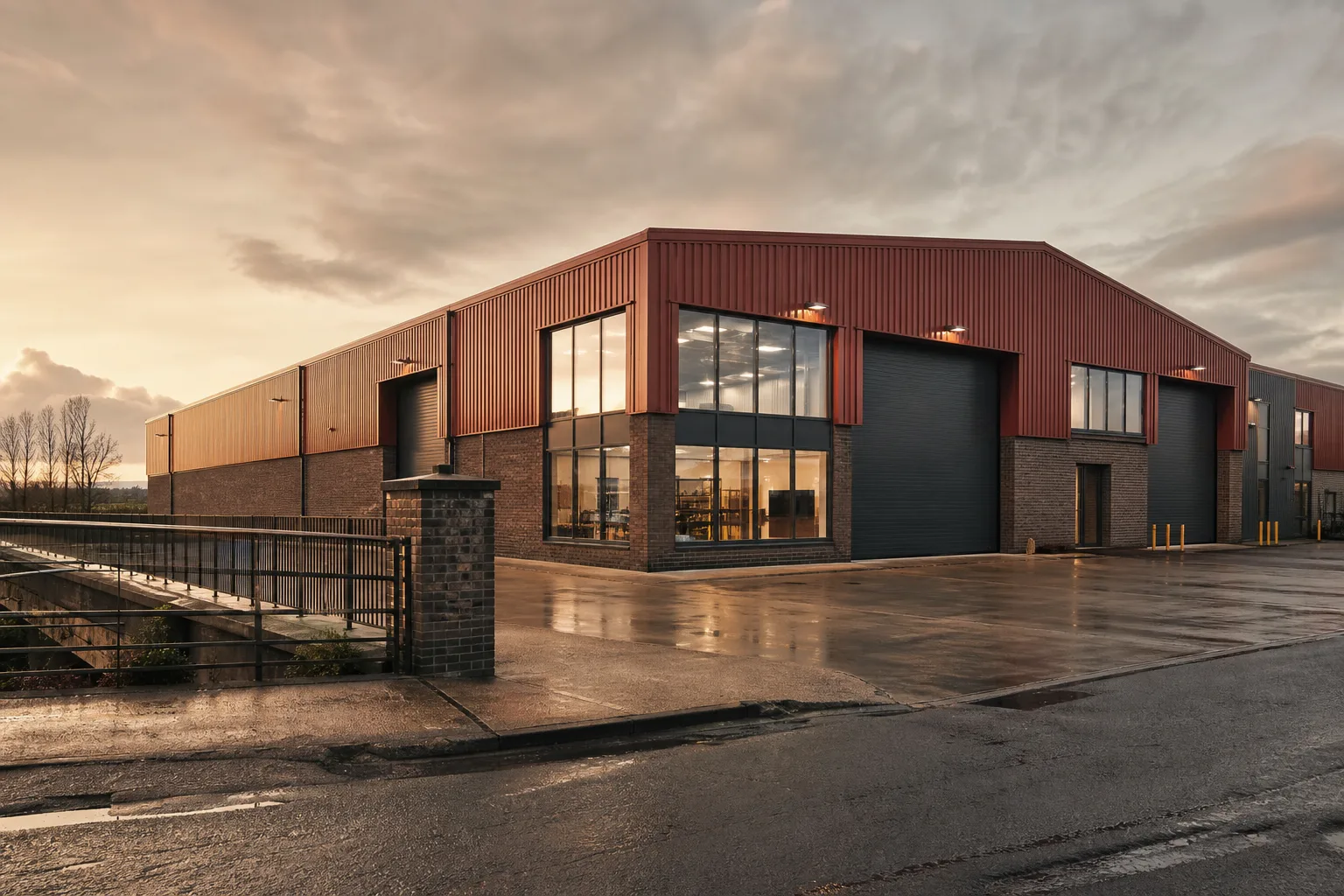A vacant industrial unit bought at auction on a bridge, refurbished and let before refinancing onto a commercial mortgage