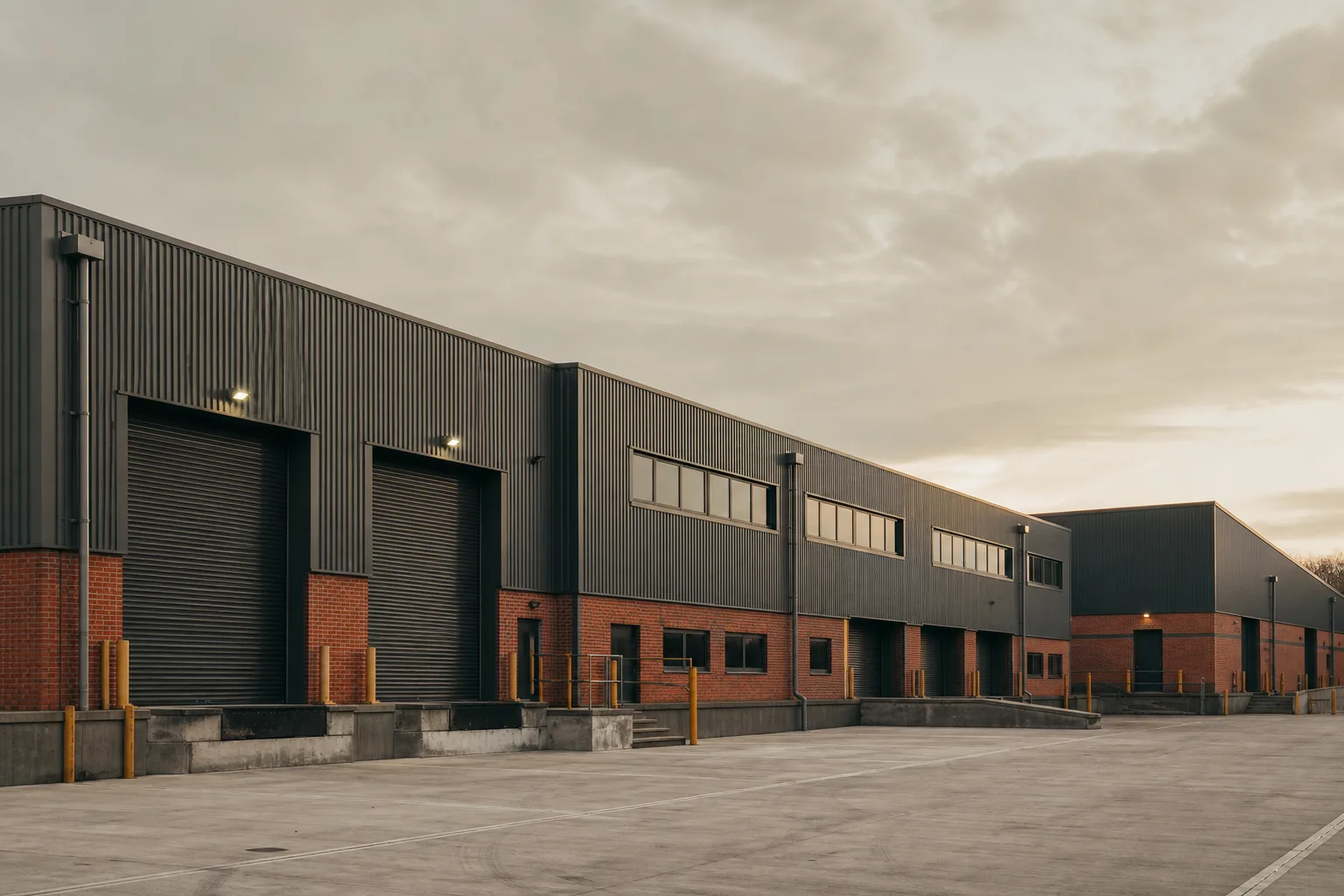 A multi-let industrial estate where business rates and void costs shape the real income
