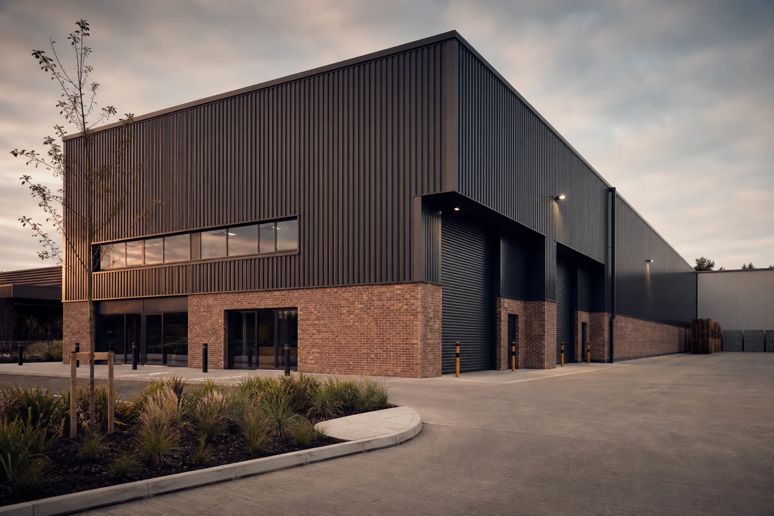 A well-let modern industrial unit, the kind of asset that attracts the keenest commercial mortgage rates