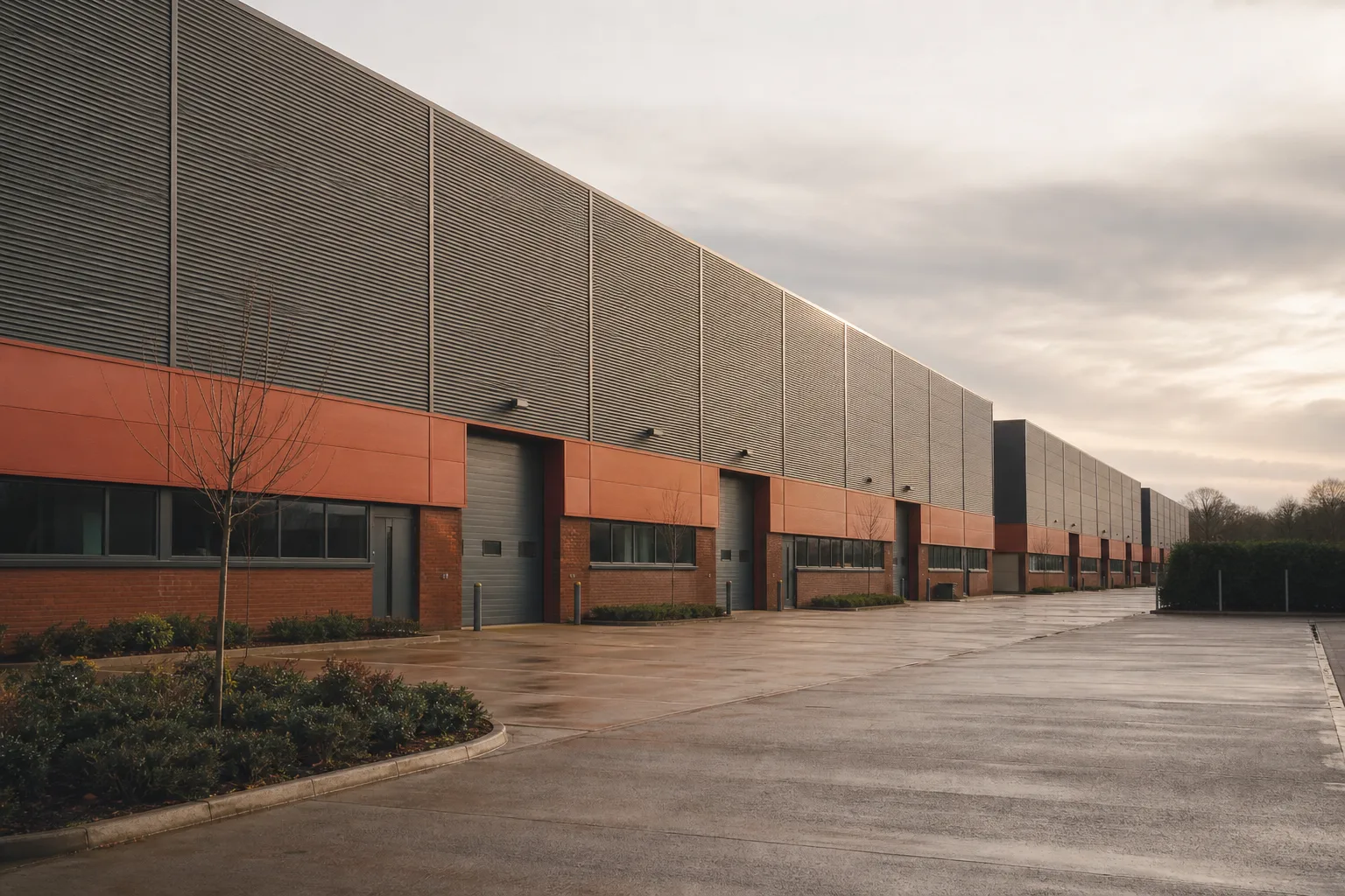 A multi-let industrial estate of let units, where diligence centres on the tenancy schedule