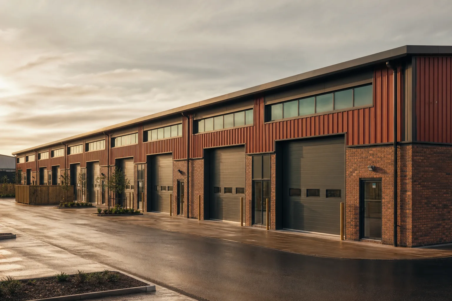 A multi-let industrial estate of let units, the granular income asset at the centre of the investment case